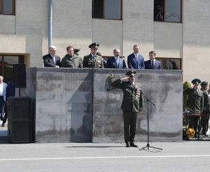 Armenian border guards celebrated the professional holiday