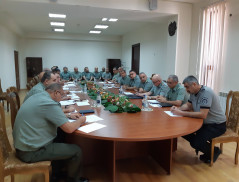 The results for the first half-year of 2019 military service activity of Border Guard Troops of the RA NSS were summed up