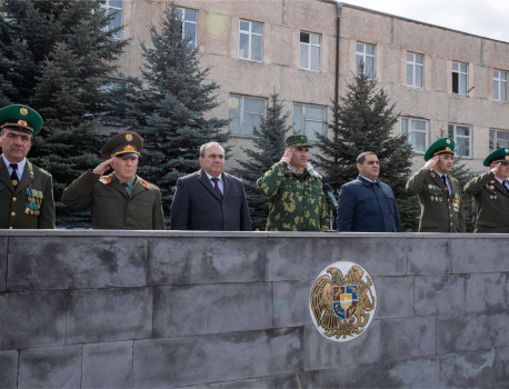 В Пограничных войсках СНБ РА состоялась церемония принятия Военной присяги новобранцами (видеоматериал)