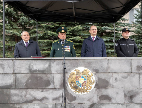 ՀՀ ԱԱԾ սահմանապահ զորքերում տեղի ունեցավ նորակոչիկ զինծառայողների երդման արարողություն (տեսանյութ)