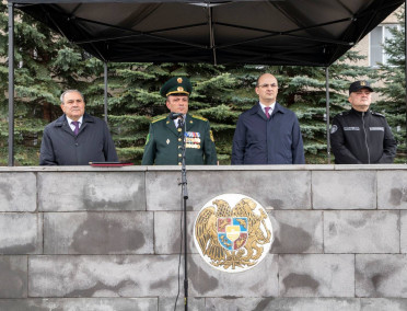 ՀՀ ԱԱԾ սահմանապահ զորքերում տեղի ունեցավ նորակոչիկ զինծառայողների երդման արարողություն