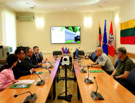 ՀՀ ԱԱԾ սահմանապահ զորքերի պատվիրակության այցը Լիտվայի Հանրապետություն
