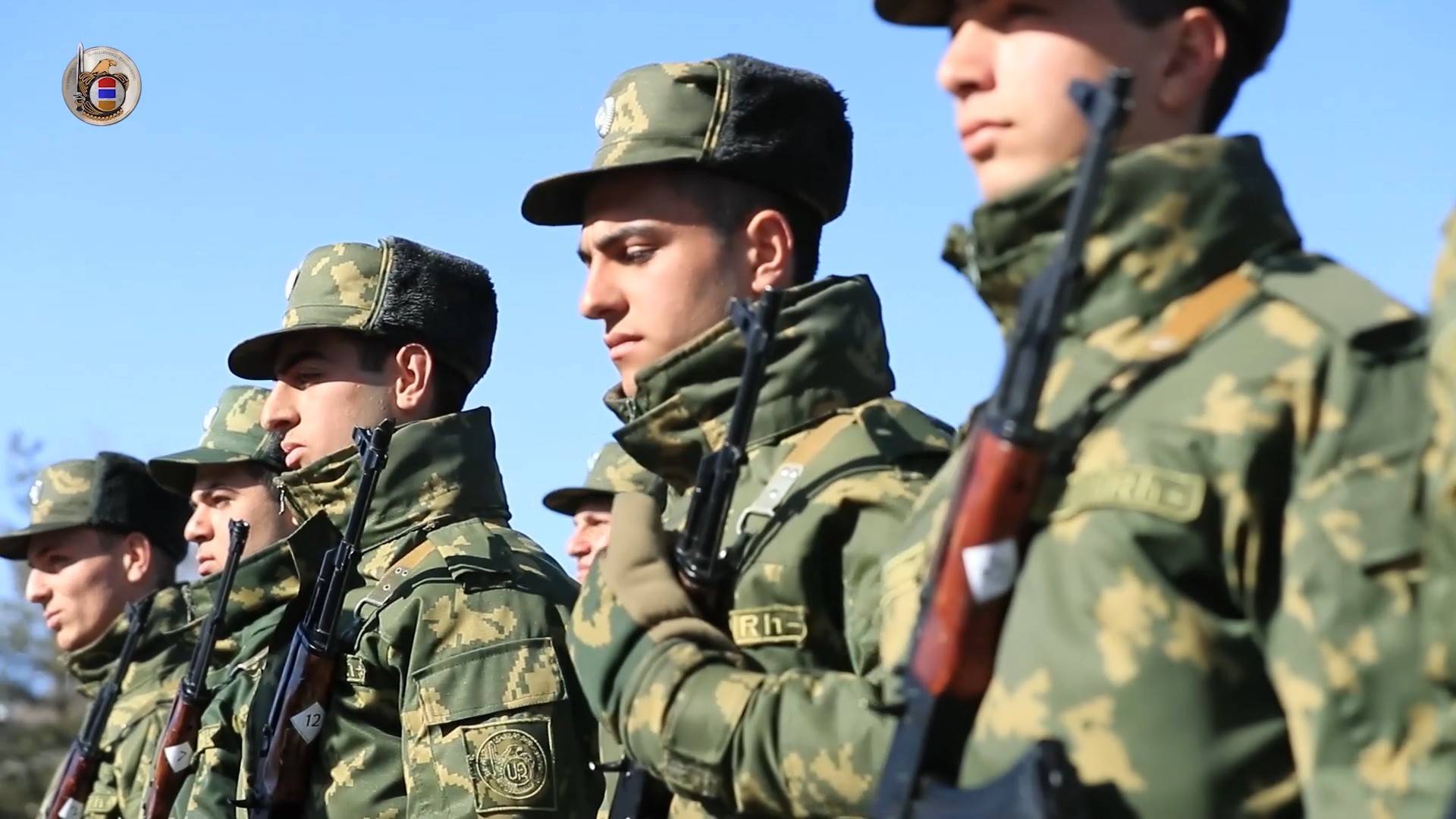 Solemn swearing-in ceremony of the recruits in the RA NSS Border Guard Troops (video, photos)