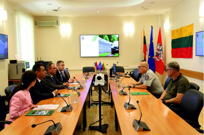 ՀՀ ԱԱԾ սահմանապահ զորքերի պատվիրակության այցը Լիտվայի Հանրապետություն